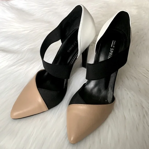 Call it Spring Colour-block Heels - Picture 2 of 9